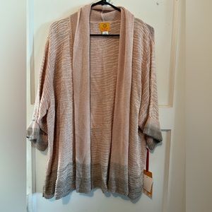 Ombré cardigan.